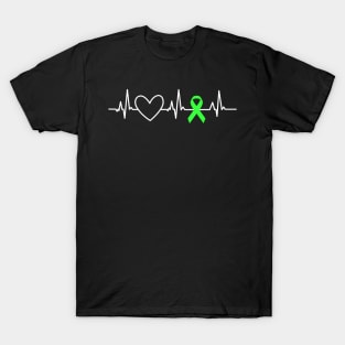 Kidney Disease Awareness Heartbeat Transplant Organ Donor Kidney Disease Awareness Heartbeat Transplant Organ Donor T-Shirt